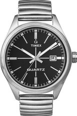 timex originals t-series q black dial