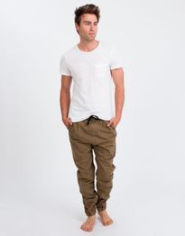 st goliath luche elastic pant in sand