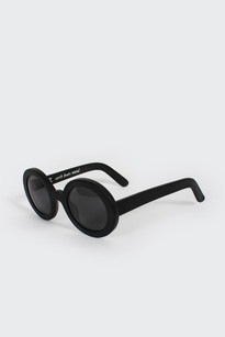 Earth Bears Metal Sunglasses, matt black / grey lens