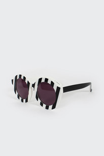 Peggy Sunglasses, black / white