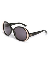 the house of harlow 1960 nicole sunglasses black/gold