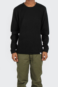 Henrik Roll Wool LS Sweater, black