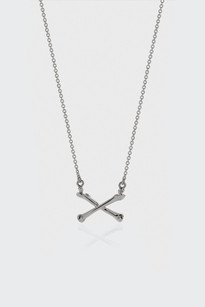 MINI Crossbone Pendant, silver