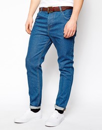 Tapered Jean In Blue Wash