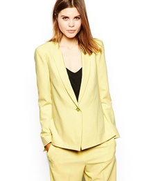 Blazer In Crepe With Vent Side