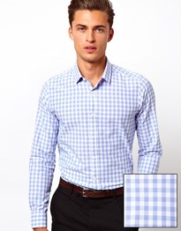Smart Shirt In Long Sleeve With Gingham Check