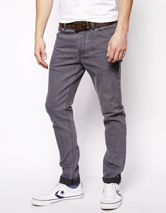 Skinny Jeans In Grey