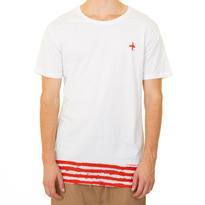 Federation - Band Tee - White/Red