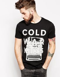 T-Shirt With Cold War Kids Print