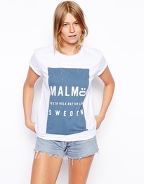 T-Shirt with Malmo Print