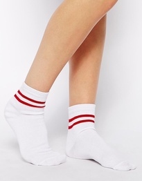 2 Stripe Ankle Socks