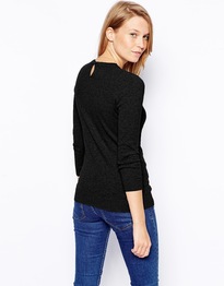 Jumper With Keyhole Back