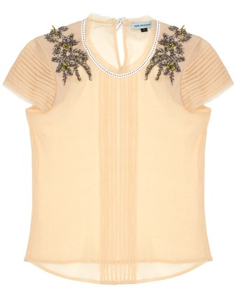 Esther Top in Antique Ivory