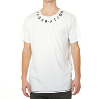 Federation - Fed Neck Clifford Tee - White