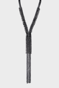 Pin Tassel Necklace