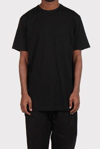 Long Pocket T-Shirt - black