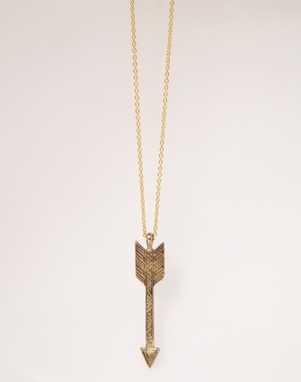 house of harlow 1960 arrow drop necklace