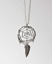eyes of common dreamcatcher necklace