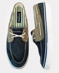 sperry mens bahama shoes - navy/khaki