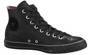 Chuck Taylor All Star Hi - Leather - Black and Black