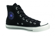 Chuck Taylor All Star Hi - Opalescent Sparkle - Black and Paisley Purple