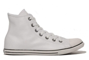 Chuck Taylor All Star Hi - Slims Leather - White