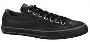 Chuck Taylor All Star Ox - Leather - Black and Black