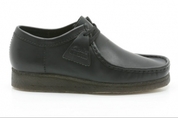 Clarks Wallabee - Leather - Black