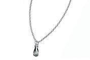 sterling silver and freshwater pearl karen walker hand of wisdom necklace