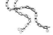 sterling silver karen walker charm bracelet
