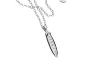 sterling silver karen walker pea pod necklace