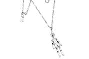 sterling silver karen walker pinocchio necklace
