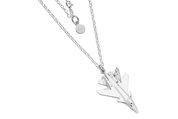 sterling silver karen walker plane necklace