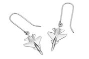 sterling silver karen walker jet plane earrings