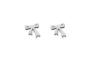 sterling silver karen walker mini bow earrings