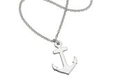 meadowlark anchor necklace