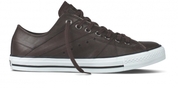 Chuck Taylor All Star Ox - Motorbike Jacket Leather - Chocoloate