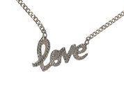 zoe & morgan love necklace - sterling silver