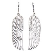 zoe & morgan isis wing earrings - sterling silver