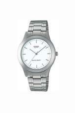 LARGE CLASSIC ANALOGUE WATCH, SILVER, UNISEX