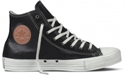Chuck Taylor All Star Hi - Post Applied Leather - Black