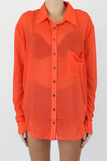 One Teaspoon Tangerine Dream Shirt - orange