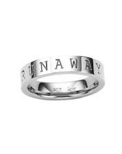 Runaway Stacker Ring in Silver
