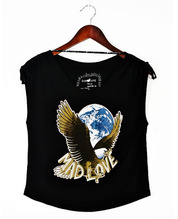 mad love eagle earth ruched tank
