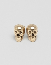 House of Harlow 1960 Skull Stud Earrings