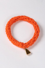 Marsala Crochet Bracelet, orange