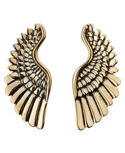 zabbana phoenix wing earrings