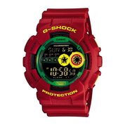 g-shock gd100rf-4d rasta collection watch