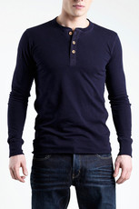 Harold Long Sleeve T-Shirt, deep blue