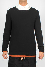Kallo Round Neck Sweater, black